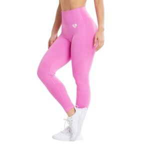 Power Seamless 7/8 Leggings Phlox Pink Sz S Women's Best